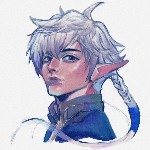❀ xiv alphinaud - fanart illust ❀