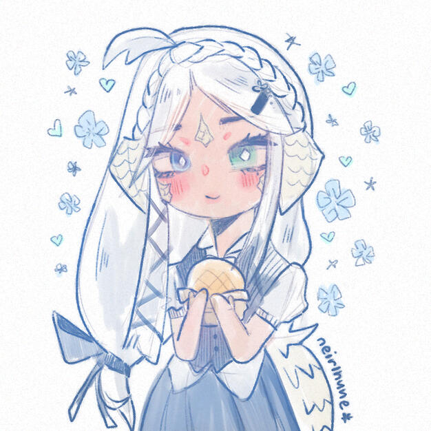 ❀ xiv aura wol - drawing fanart ❀