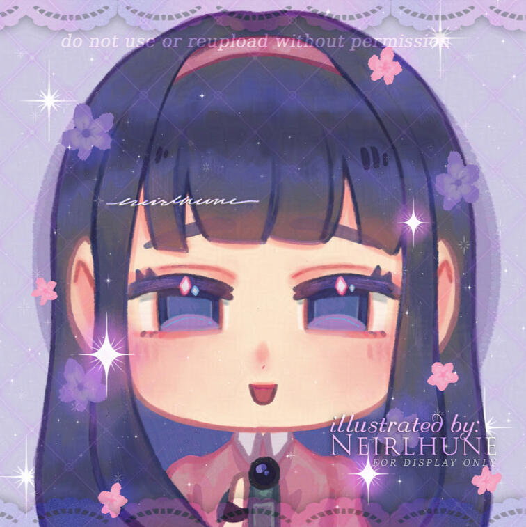❀ tomoyo bust-up chibi - illust [fanart] ❀