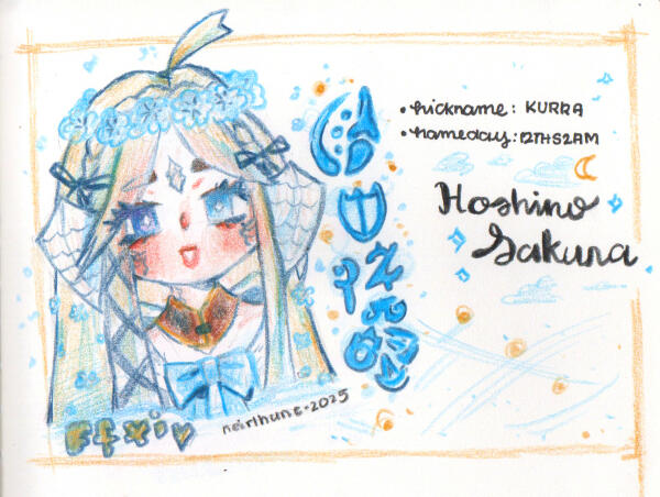 ❀ xiv wol doodle - fanart colored pencil ❀