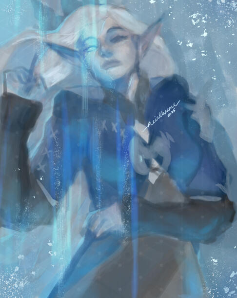 ❀ xiv ysayle - fanart illust ❀