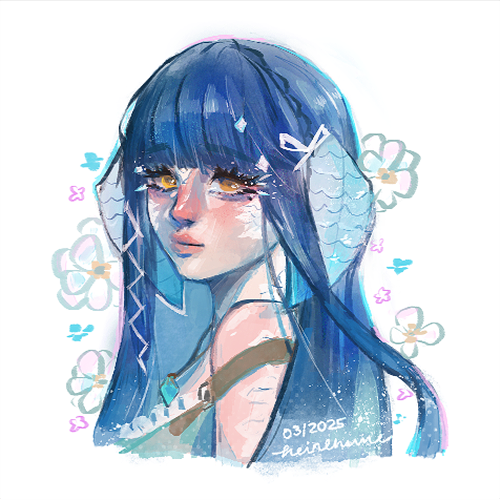 ❀ xiv aura - fanart illust ❀