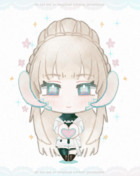 ❀ fleuret chibi - illust ❀